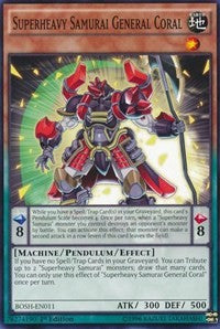 Superheavy Samurai General Coral [Breakers of Shadow]