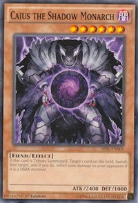 Caius the Shadow Monarch [Structure Deck: Emperor of Darkness]