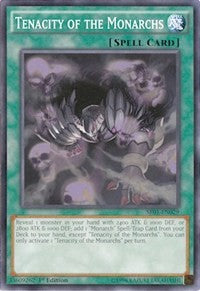 Tenacity of the Monarchs [Structure Deck: Emperor of Darkness]