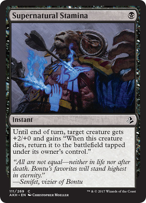 Supernatural Stamina [Amonkhet]
