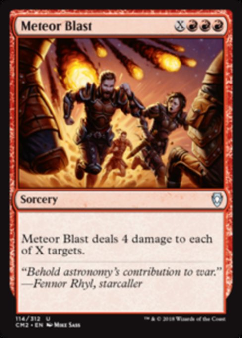 Meteor Blast [Commander Anthology Volume II]