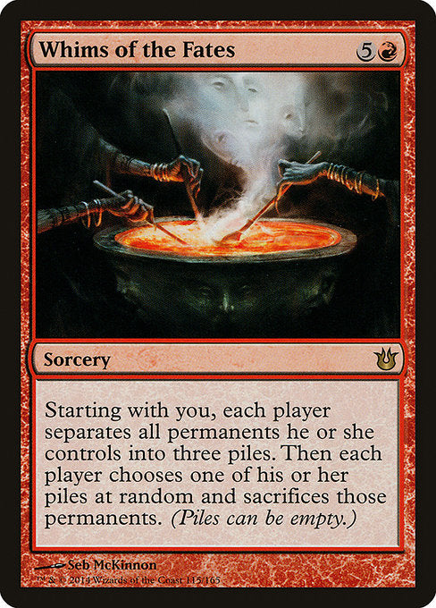 Whims of the Fates [Born of the Gods]