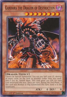 Gandora the Dragon of Destruction [Millennium Pack]