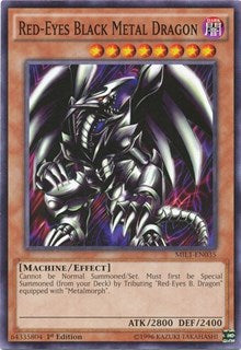 Red-Eyes Black Metal Dragon [Millennium Pack]