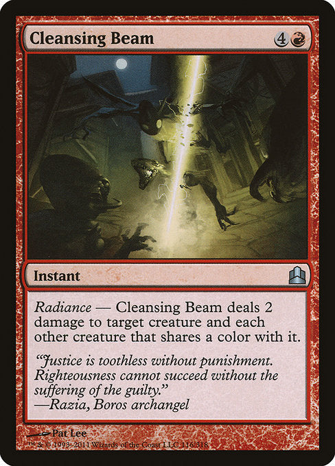 Cleansing Beam [Commander 2011]
