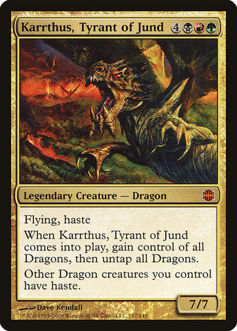 Karrthus, Tyrant of Jund [Alara Reborn]