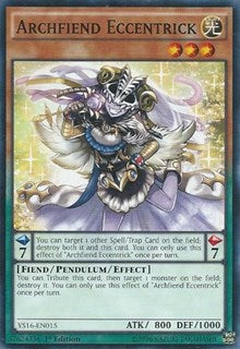 Archfiend Eccentrick [Starter Deck: Yuya]