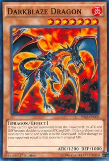 Darkblaze Dragon [Structure Deck: Rise of the True Dragons]