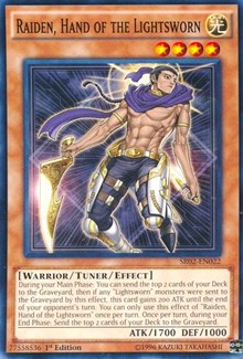 Raiden, Hand of the Lightsworn [Structure Deck: Rise of the True Dragons]