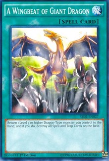 A Wingbeat of Giant Dragon [Structure Deck: Rise of the True Dragons]