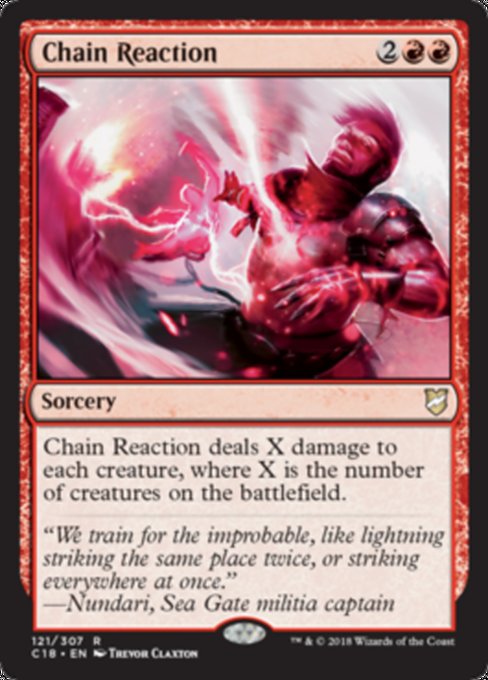 Chain Reaction [Commander 2018]
