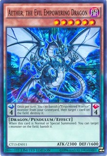 Aether, the Evil Empowering Dragon [2016 Mega-Tins]