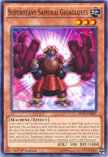 Superheavy Samurai Gigagloves [2016 Mega-Tins Mega Pack]
