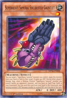 Superheavy Samurai Soulbuster Gauntlet [2016 Mega-Tins Mega Pack]