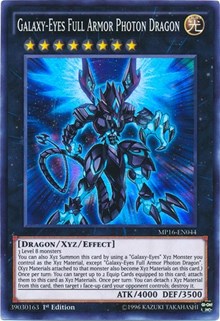 Galaxy-Eyes Full Armor Photon Dragon [2016 Mega-Tins Mega Pack]