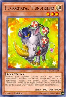 Performapal Thunderhino [2016 Mega-Tins Mega Pack]