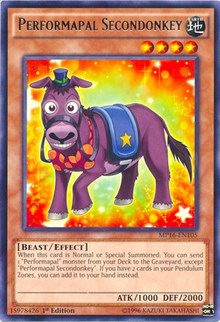 Performapal Secondonkey [2016 Mega-Tins Mega Pack]