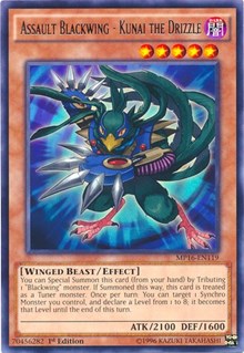 Assault Blackwing - Kunai the Drizzle [2016 Mega-Tins Mega Pack]