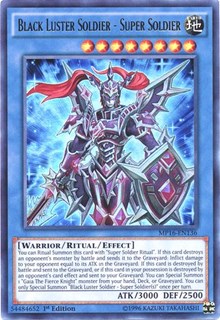 Black Luster Soldier - Super Soldier [2016 Mega-Tins Mega Pack]