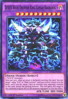 D/D/D Wave Oblivion King Caesar Ragnarok [2016 Mega-Tins Mega Pack]