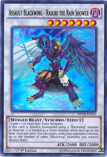 Assault Blackwing - Raikiri the Rain Shower [2016 Mega-Tins Mega Pack]
