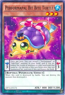 Performapal Bit Bite Turtle [2016 Mega-Tins Mega Pack]