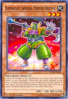 Superheavy Samurai Prepped Defense [2016 Mega-Tins Mega Pack]