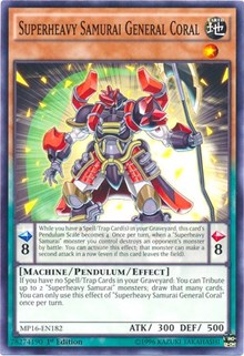 Superheavy Samurai General Coral [2016 Mega-Tins Mega Pack]