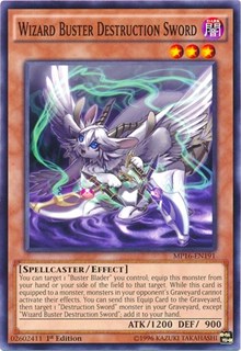 Wizard Buster Destruction Sword [2016 Mega-Tins Mega Pack]
