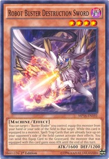 Robot Buster Destruction Sword [2016 Mega-Tins Mega Pack]