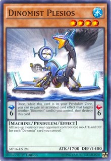 Dinomist Plesios [2016 Mega-Tins Mega Pack]