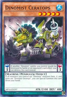 Dinomist Ceratops [2016 Mega-Tins Mega Pack]
