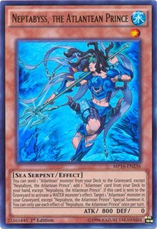 Neptabyss, the Atlantean Prince [2016 Mega-Tins Mega Pack]