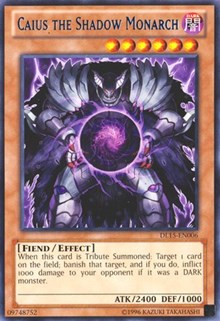 Caius the Shadow Monarch (Blue) [Duelist League Promo]