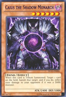 Caius the Shadow Monarch (Purple) [Duelist League Promo]