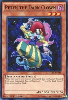 Peten the Dark Clown [Structure Deck: Seto Kaiba]