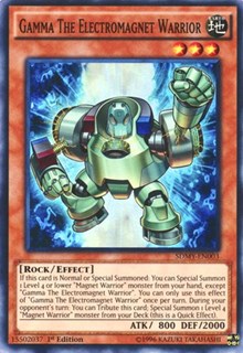 Gamma The Electromagnet Warrior [Structure Deck: Yugi Muto]