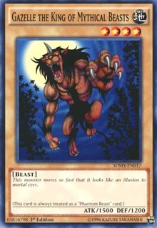 Gazelle the King of Mythical Beasts [Structure Deck: Yugi Muto]