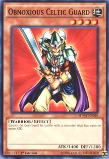 Obnoxious Celtic Guard [Structure Deck: Yugi Muto]