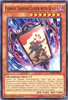 Flower Cardian Clover with Boar [Invasion: Vengeance]