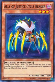 Ally of Justice Cycle Reader [OTS Tournament Pack 3]