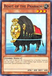 Beast of the Pharaoh [OTS Tournament Pack 3]