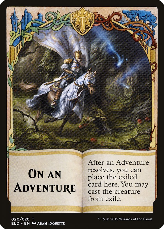 On An Adventure Emblem [Throne of Eldraine]