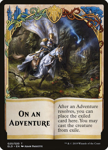 On An Adventure Emblem [Throne of Eldraine]