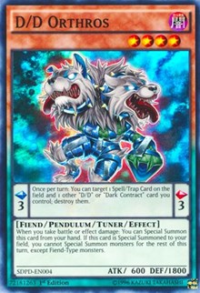 D/D Orthros [Structure Deck: Pendulum Domination]