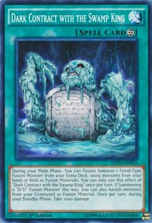 Dark Contract with the Swamp King [Structure Deck: Pendulum Domination]