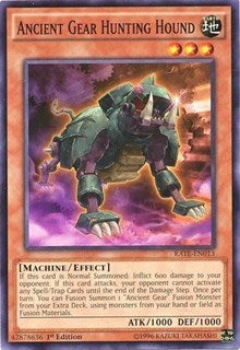 Ancient Gear Hunting Hound [Raging Tempest]