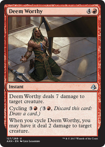 Deem Worthy [Amonkhet]