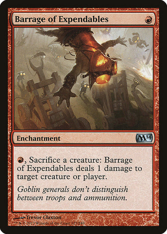 Barrage of Expendables [Magic 2014]