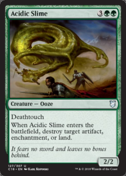 Acidic Slime [Commander 2018]